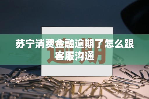苏宁消费金融逾期了怎么跟客服沟通