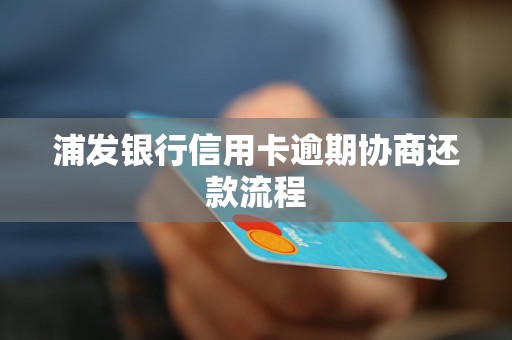 浦发银行信用卡逾期协商还款流程
