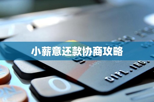 小薪意还款协商攻略