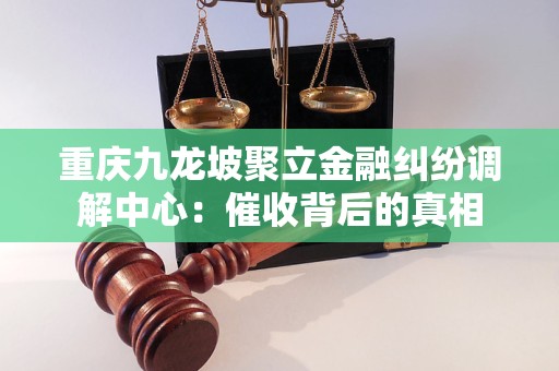 重庆九龙坡聚立金融纠纷调解中心：催收背后的真相