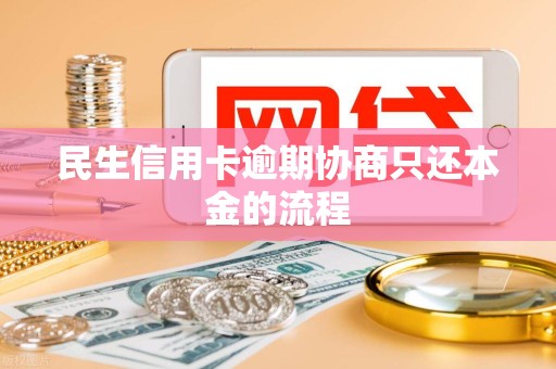 民生信用卡逾期协商只还本金的流程