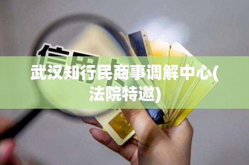 武汉知行民商事调解中心(法院特邀) 武汉知行民商事调解中心(法院特邀)