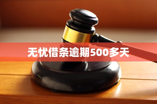 无忧借条逾期500多天