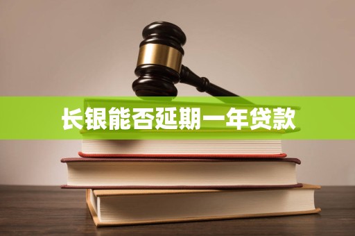 长银能否延期一年贷款