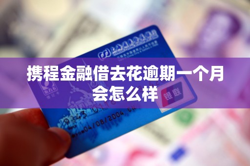 携程金融借去花逾期一个月会怎么样