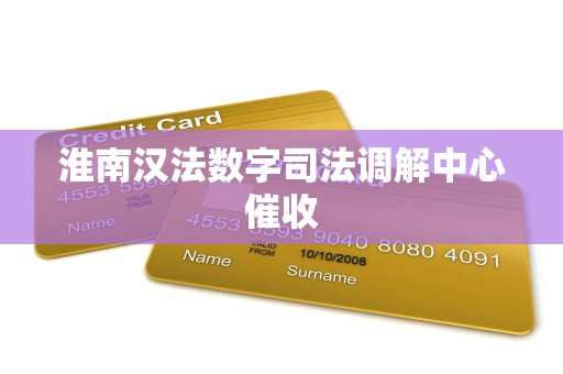 淮南汉法数字司法调解中心催收