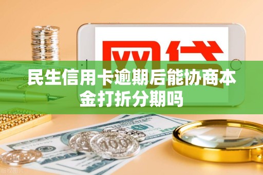 民生信用卡逾期后能协商本金打折分期吗