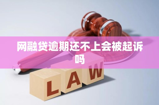 网融贷逾期还不上会被起诉吗