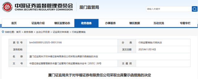 两地证监局一天内发8张罚单：上海证券涉及6张，广发、华福各1张_两地证监局一天内发8张罚单：上海证券涉及6张，广发、华福各1张_