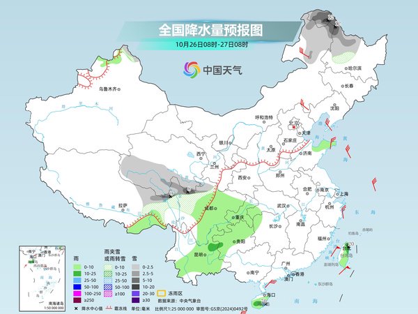 华北东北重点城市降雨进程表__华北地区降温