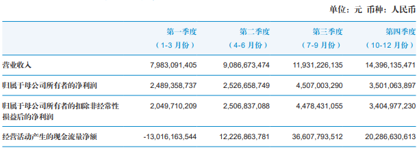 营业收入增长率国泰安__去年净利润增长350%