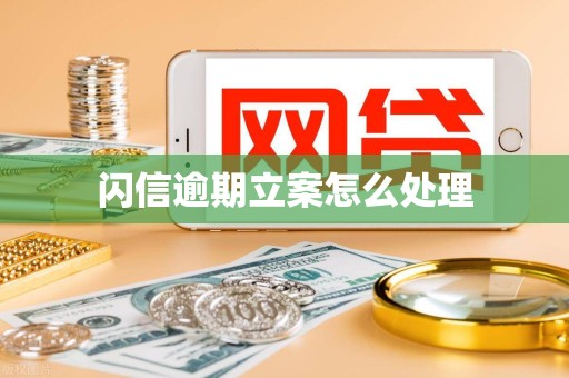 闪信逾期立案怎么处理