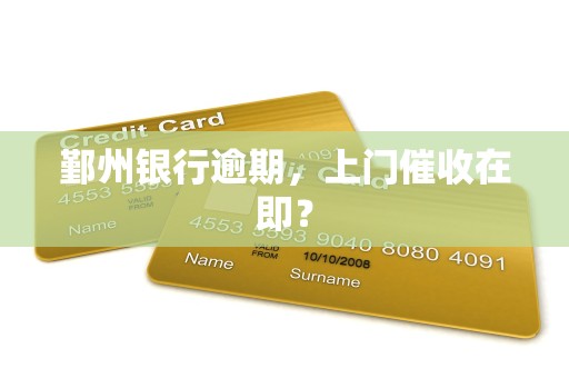 鄞州银行逾期，上门催收在即？