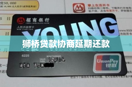 狮桥贷款协商延期还款