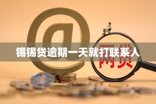 锡锡贷逾期一天就打联系人