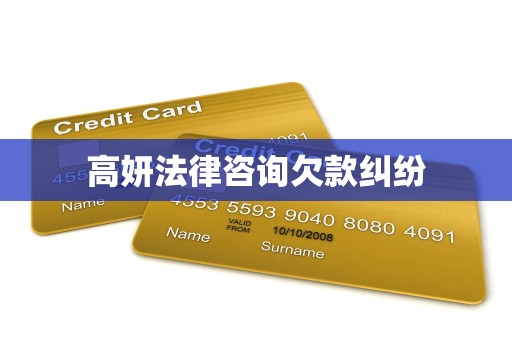 高妍法律咨询欠款纠纷 高妍法律咨询欠款纠纷