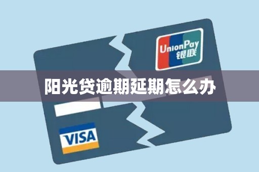 阳光贷逾期延期怎么办