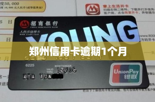 郑州信用卡逾期1个月