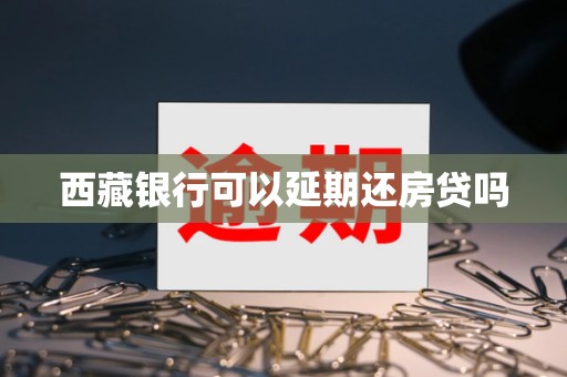 西藏银行可以延期还房贷吗