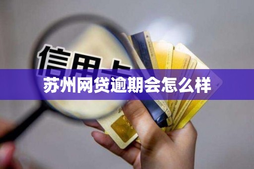 苏州网贷逾期会怎么样