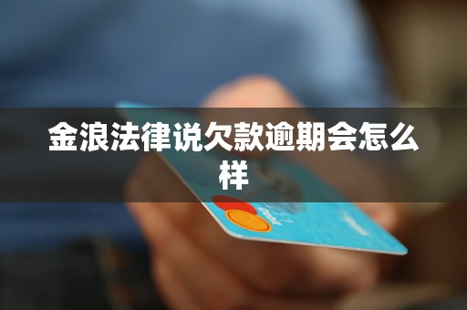 金浪法律说欠款逾期会怎么样