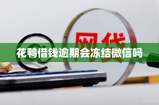 花鸭借钱逾期会冻结微信吗