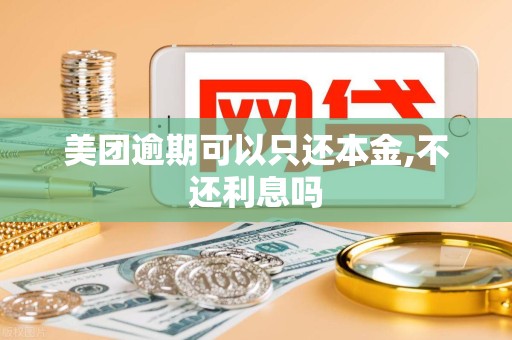 美团逾期可以只还本金,不还利息吗