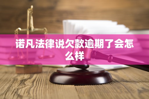 诺凡法律说欠款逾期了会怎么样