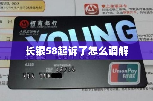 长银58起诉了怎么调解 长银58起诉了怎么调解