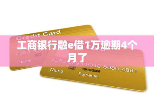工商银行融e借1万逾期4个月了