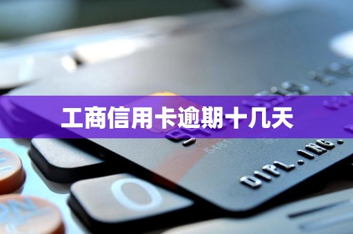 工商信用卡逾期十几天
